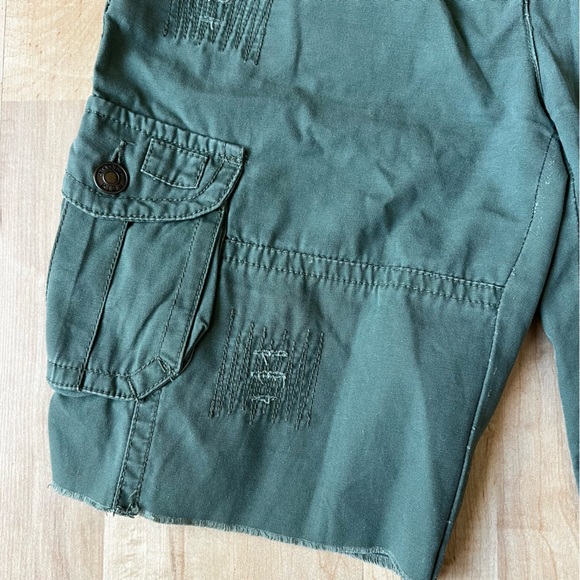 Vintage Y2K Angel Kiss Low Rise Utility Shorts - Picture 8 of 9